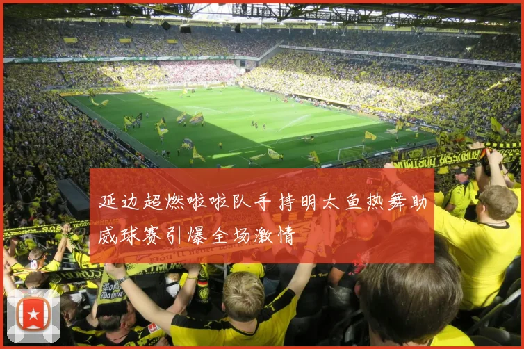 延边超燃啦啦队手持明太鱼热舞助威球赛引爆全场激情